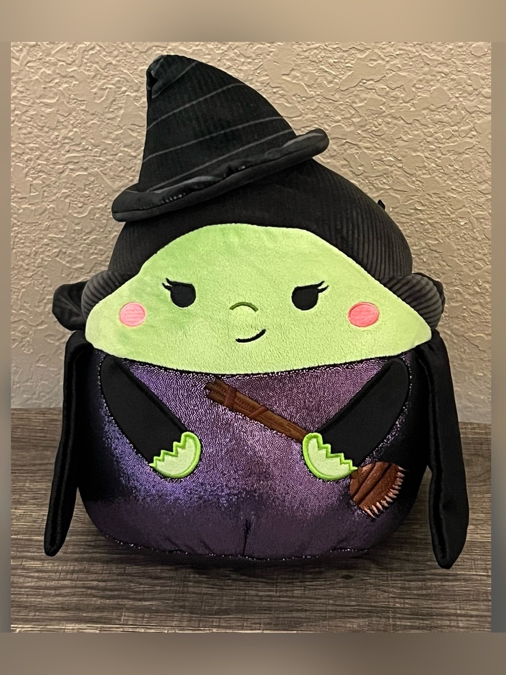 Squishmallows Wicked “Elphaba” Witch Plush Toy 10”